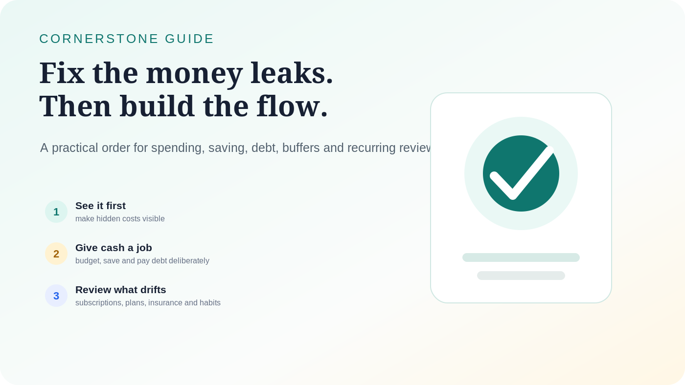 FrugalLiving money system overview